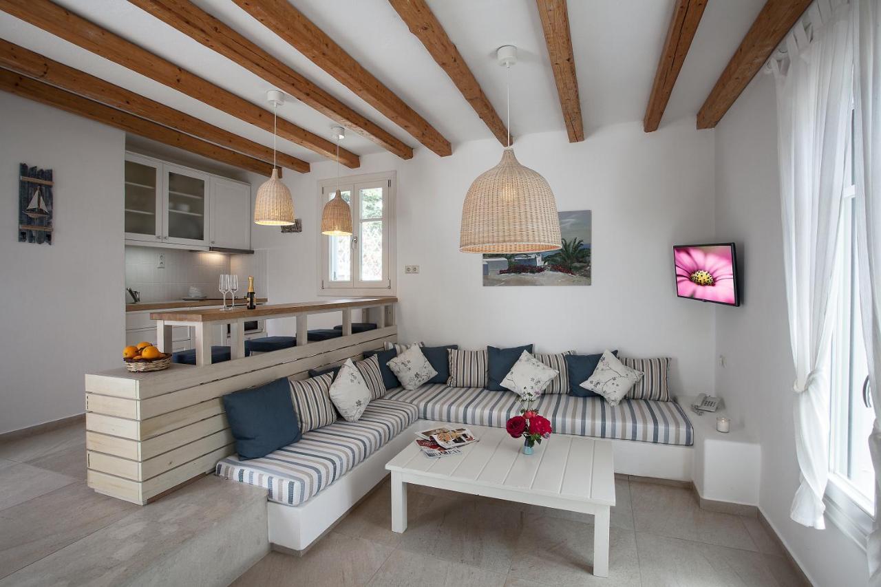 Kavos Hotel Naxos Sztelída Kültér fotó